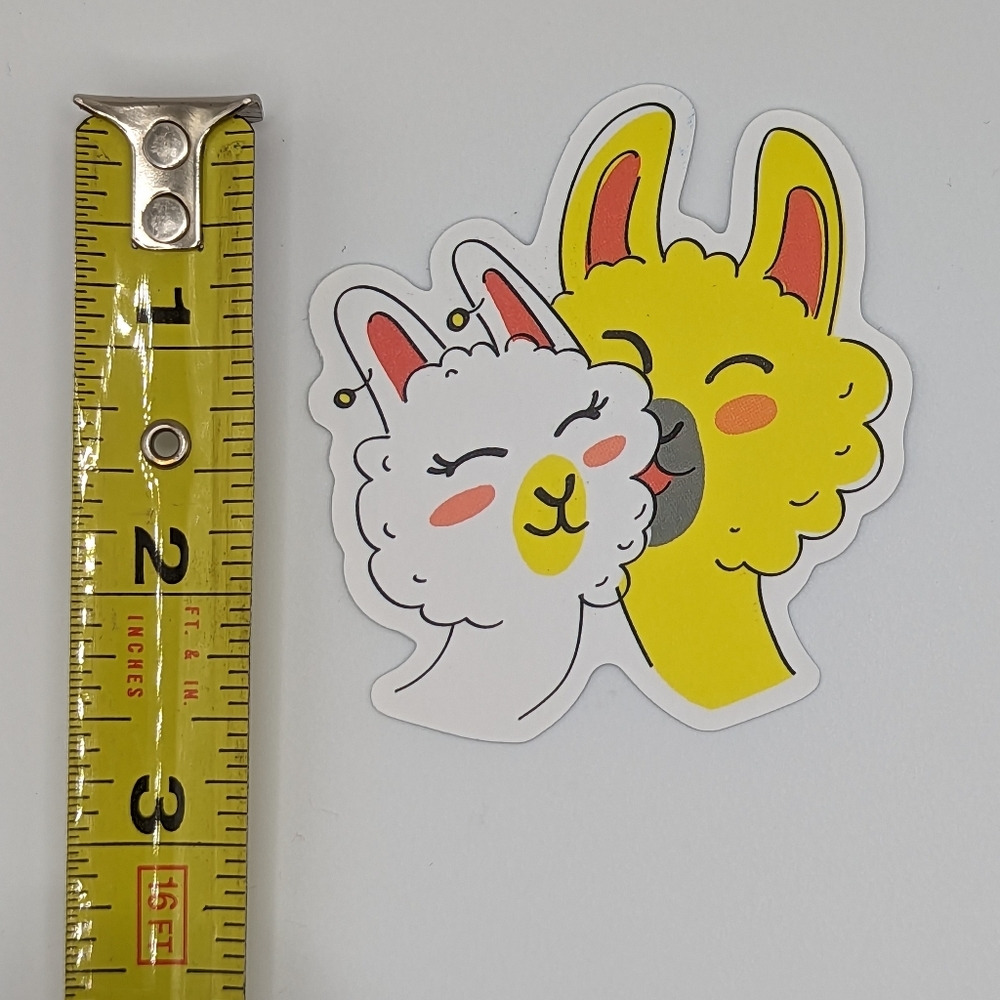Llama Sticker - Picture 2 of 2
